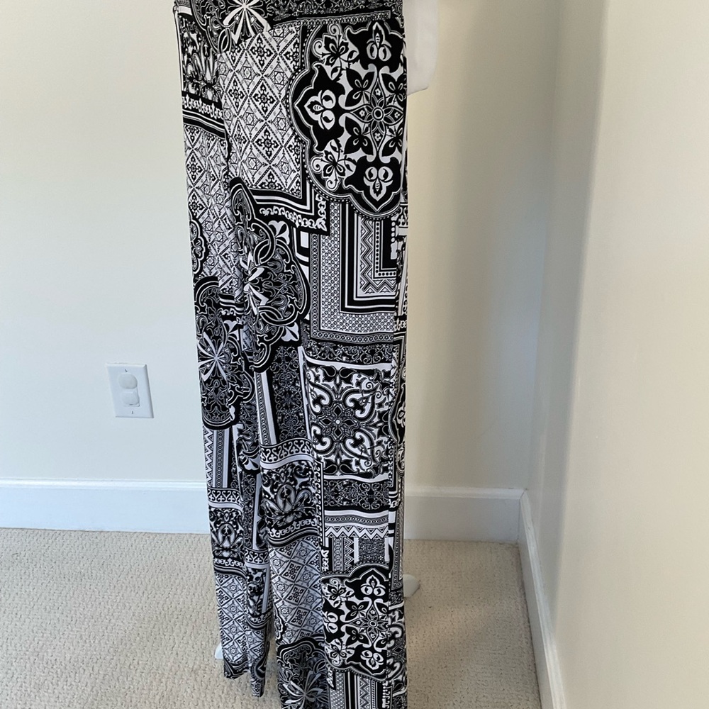 Cache Monochrome Patterned Pants - image 3